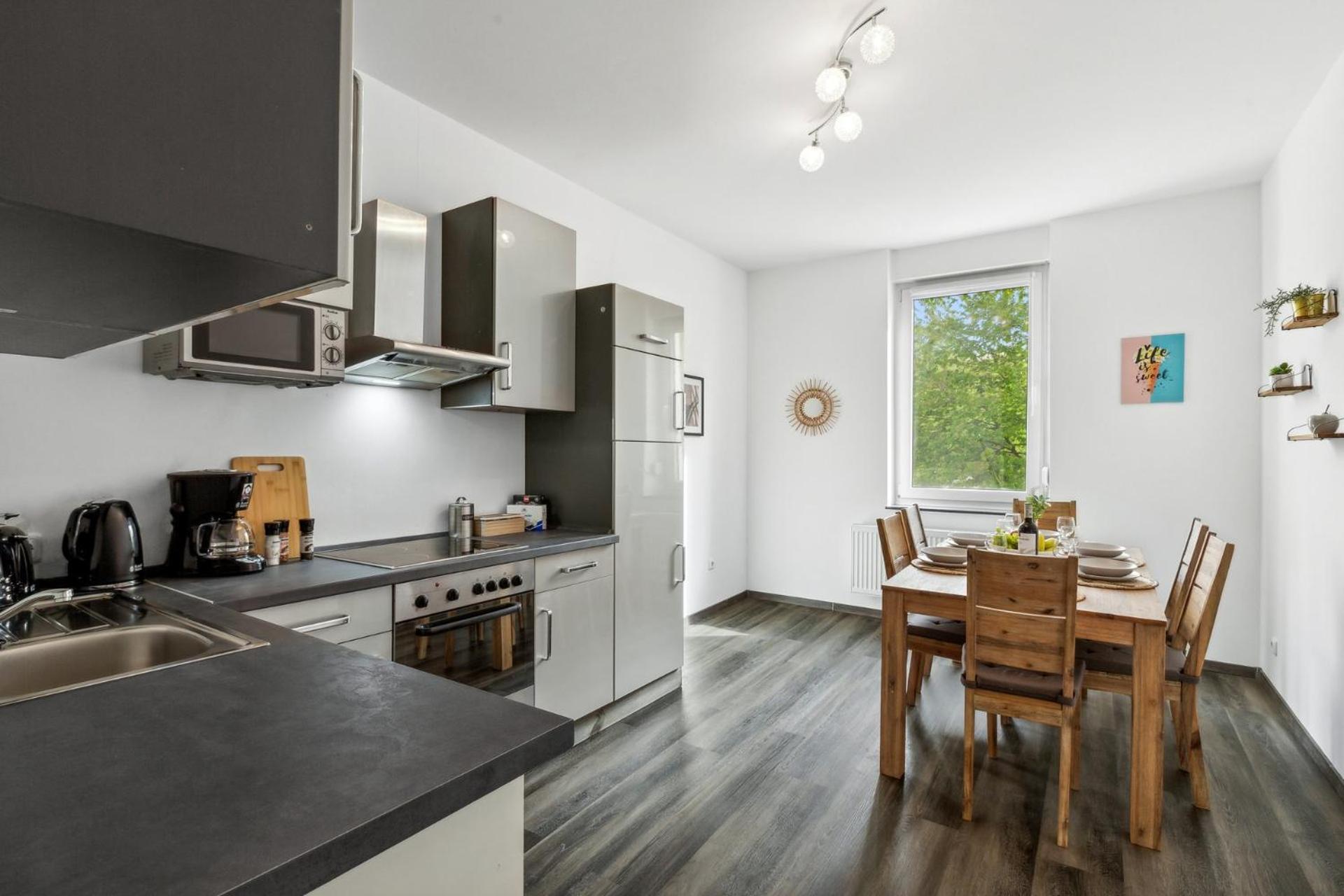 Апартаменти Elegant & Bright ~ Near Schalke 04 ~ Office ~ Free Parking! Гельзенкірхен Екстер'єр фото